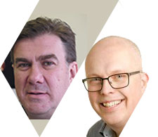 Simon Jones and Martin Enthed Simon Jones and Martin Enthed
