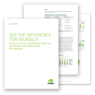 DELIVER A HIGH QUALITY WINDOWS 10 VDI USER EXPERIENCE DELIVER A HIGH QUALITY WINDOWS 10 VDI USER EXPERIENCE