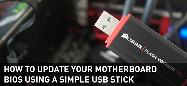 how to install bios update from usb