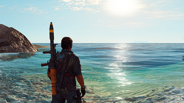 Just Cause 3 - Water Tessellation Interactive Comparison #001 - On vs. Off