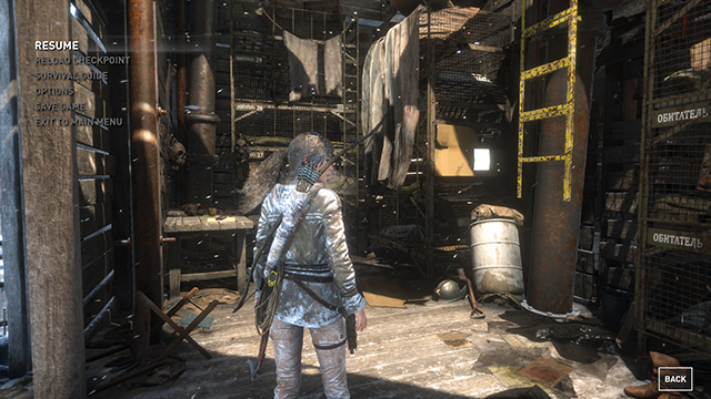 Rise of the Tomb Raider - Ambient Occlusion Interactive Comparison #008 - NVIDIA VXAO vs. NVIDIA HBAO+