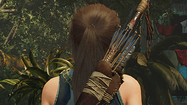 Shadow of the Tomb Raider - Hair Anti-Aliasing Interactive Comparison #001 - SMAA4x vs. SMAAT2x