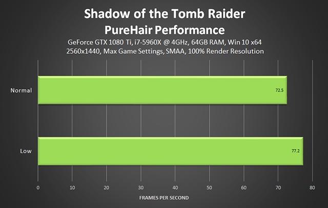 Shadow of the Tomb Raider - PureHair Gameplay Performance