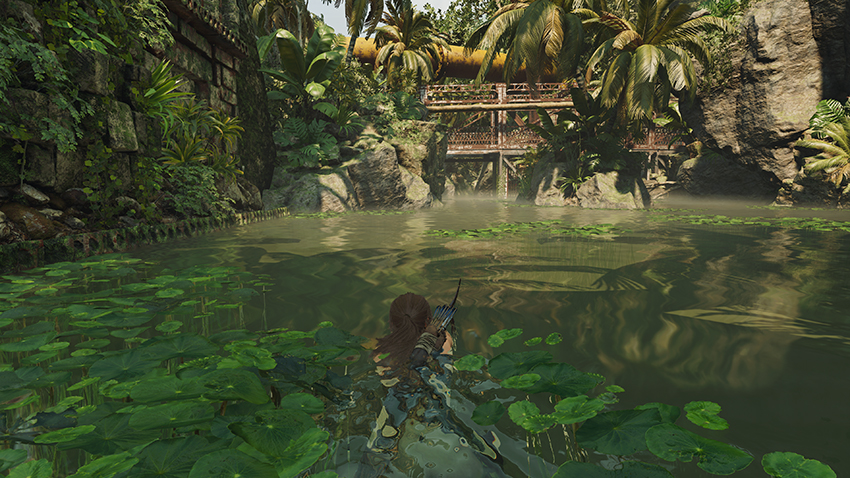Shadow of the Tomb Raider - Screen Space Reflections Interactive Comparison #002 - Screen Space Reflections On vs. Screen Space Reflections Off