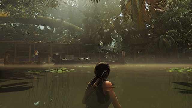 Shadow of the Tomb Raider - Volumetric Lighting Interactive Comparison #001 - Volumetric Lighting On vs. Volumetric Lighting Off