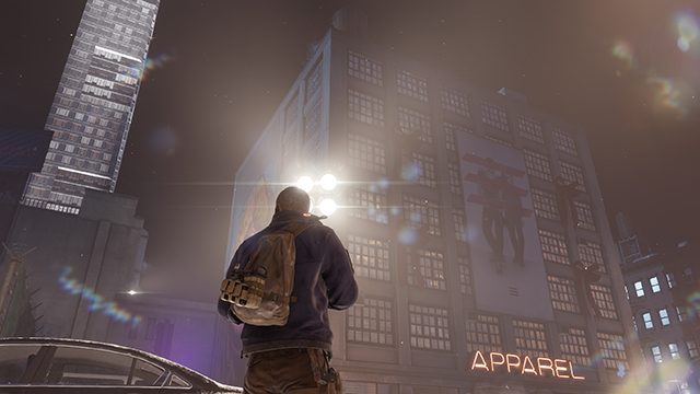 Tom Clancy's The Division - Lens Flare Interactive Comparison #001 - Lens Flare On vs. Lens Flare Off