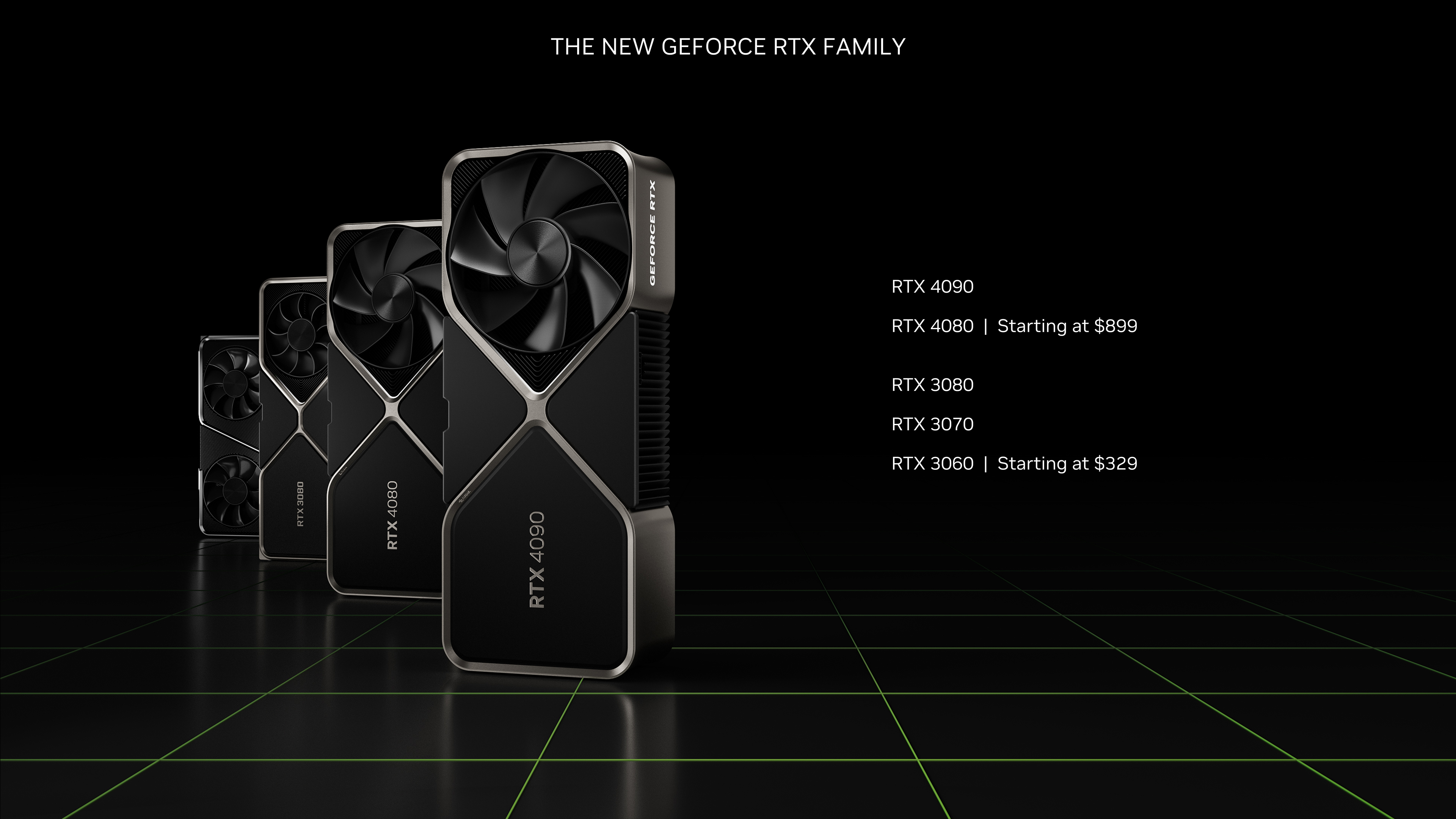 NVIDIA GeForce RTX 4090 4080 Graphics Cards Release Date