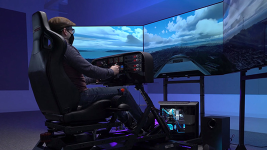 Microsoft Flight Simulator Powered by GeForce RTX 30 Series