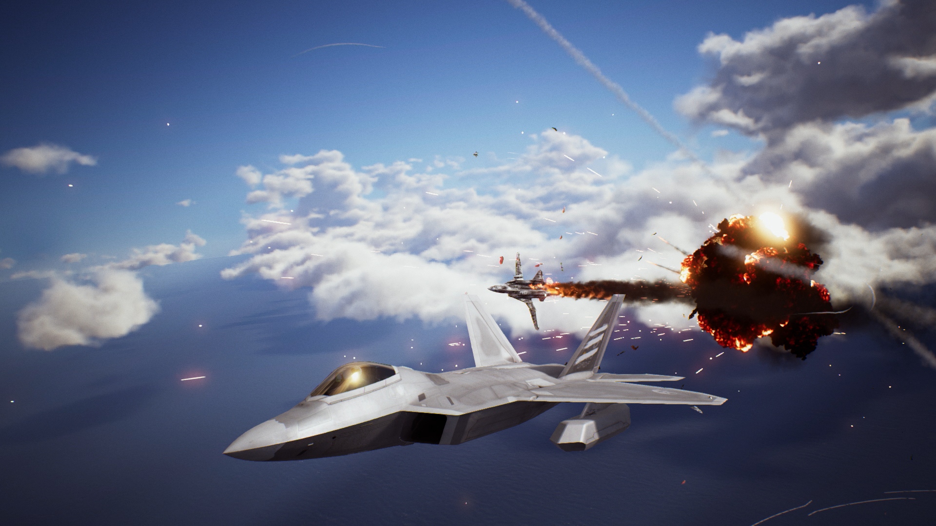 Vídeo da Nvidia mostra gameplay de Ace Combat 7: Skies Unknown em 4K