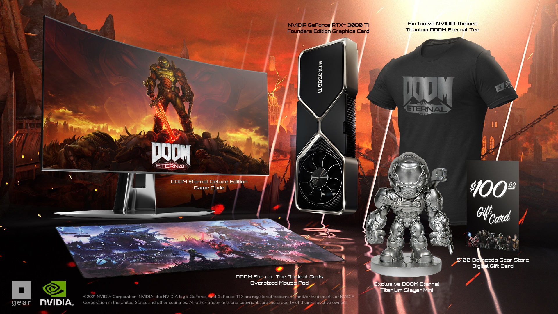 doom eternal rtx 3080 ti demon slayer bundle