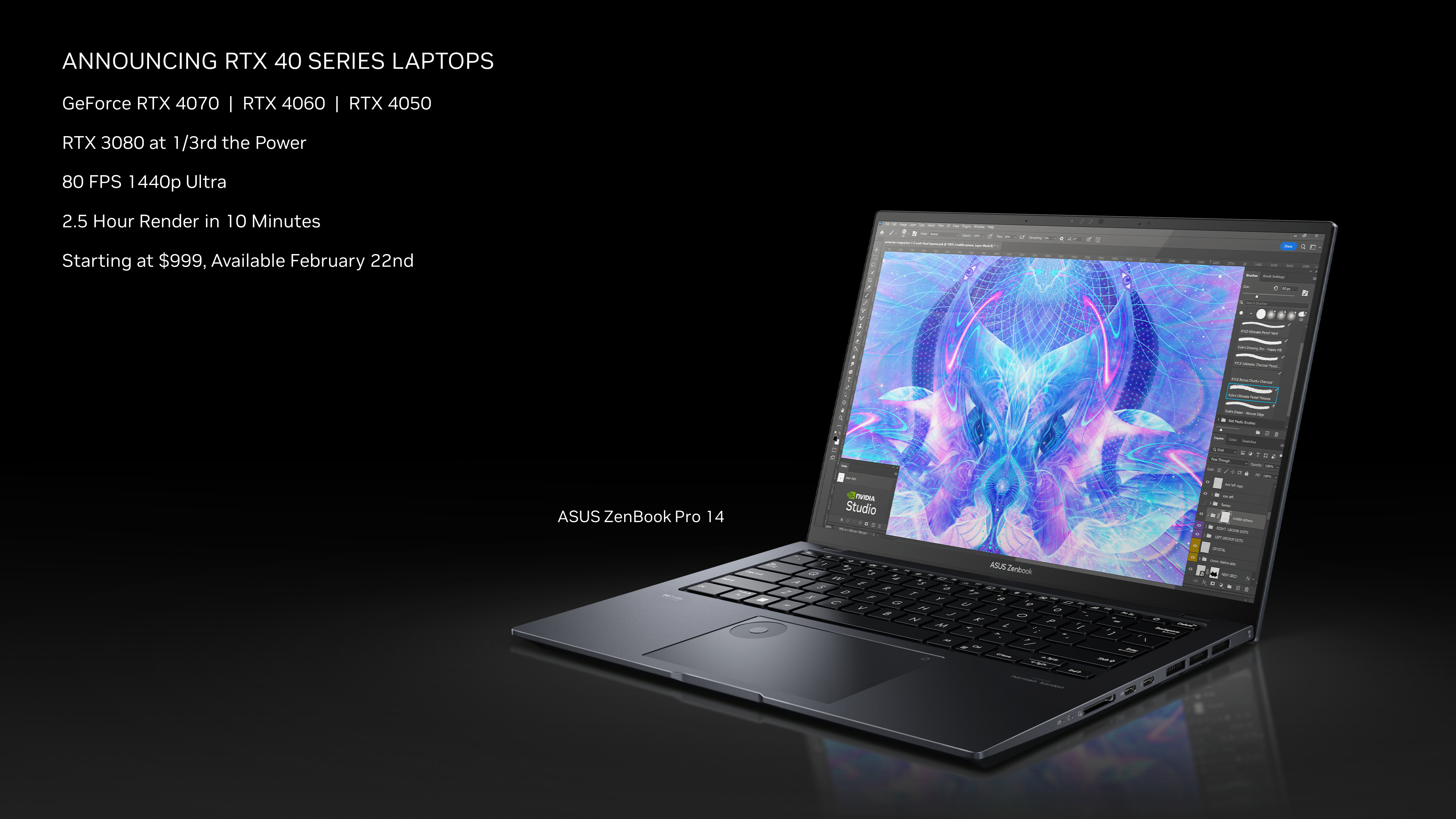 GeForce RTX 40 Series Laptops