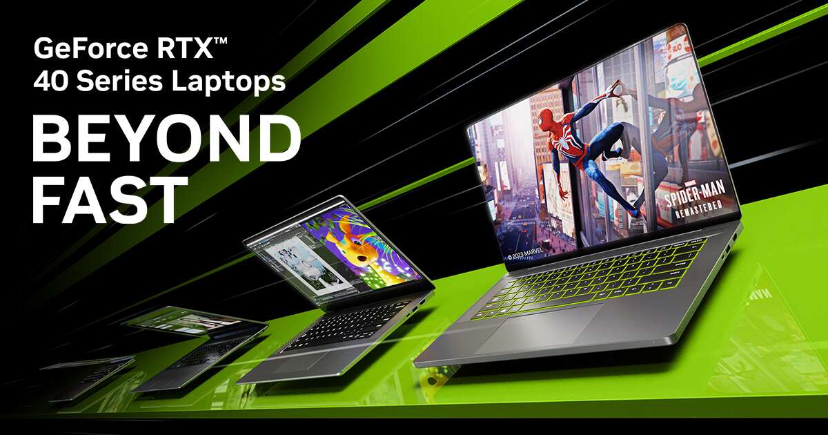 geforce rtx 40 series laptops available february 8