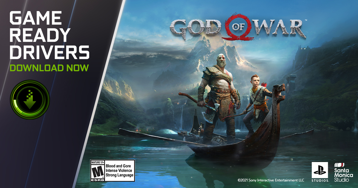 God of War NVIDIA DLSS & Reflex Game Ready Driver Released - Download and  Install For The Definitive Experience, GeForce News