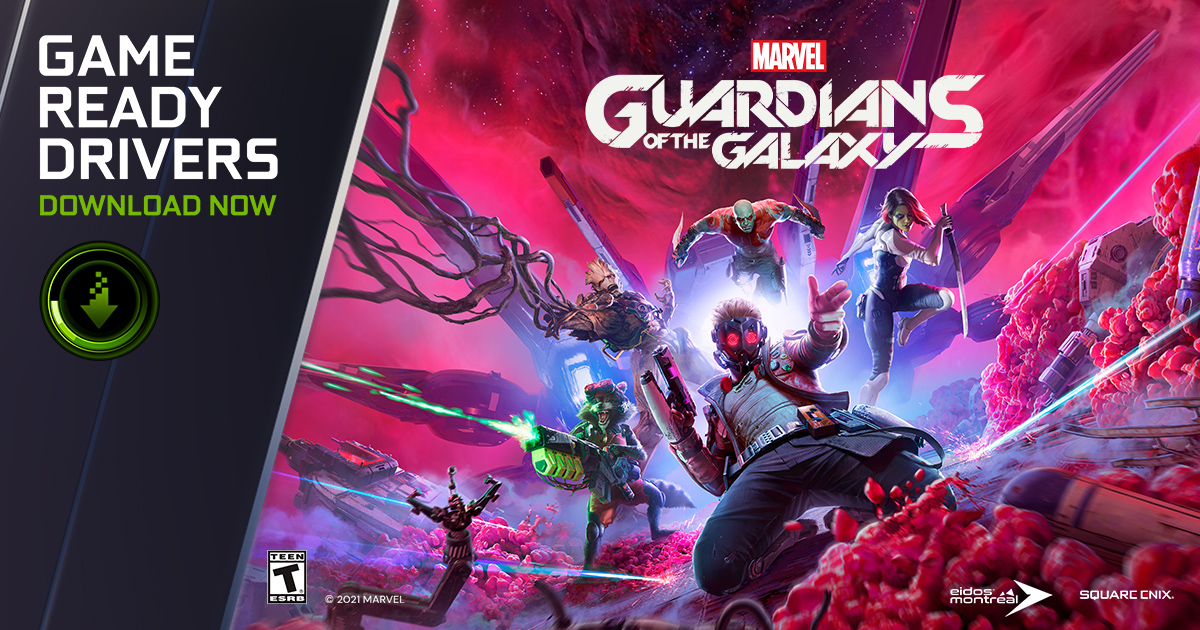 marvels guardians of the galaxy game ready driver