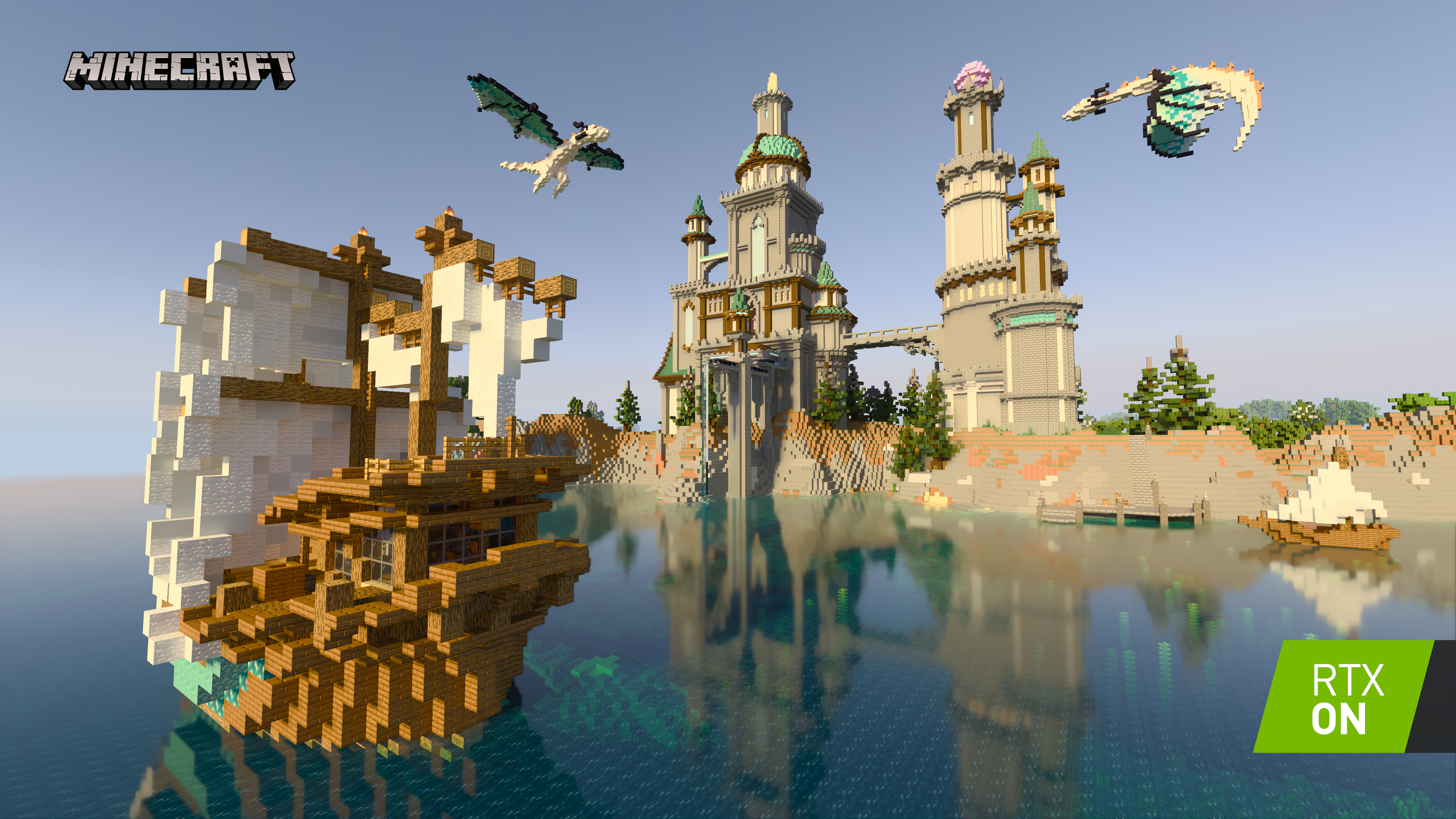 Minecraft with RTX Beta Begins April 16, Featuring Ray Tracing and NVIDIA  DLSS 2.0, GeForce News