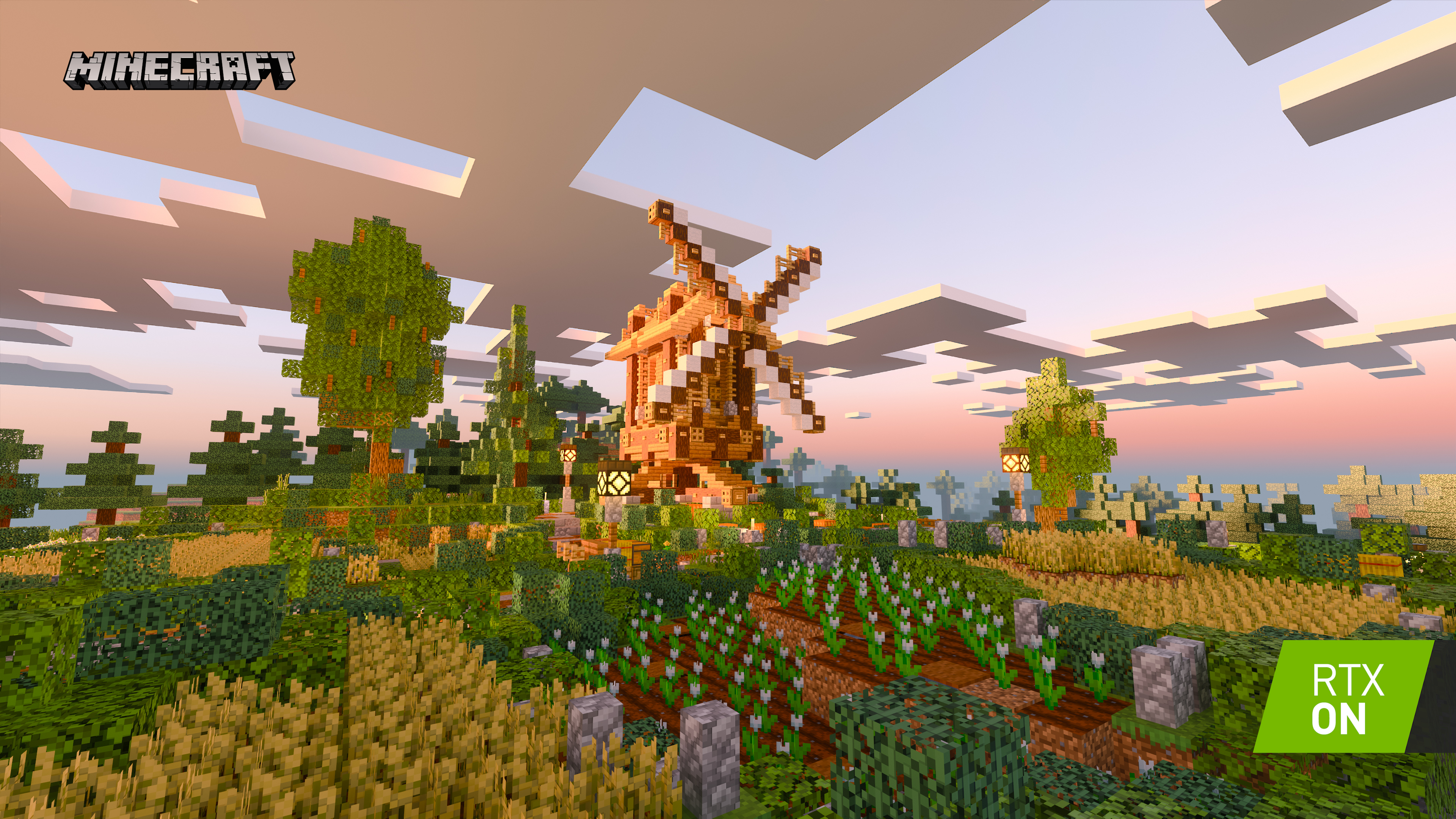 Nvidia releases 5 more free ray-traced Minecraft worlds