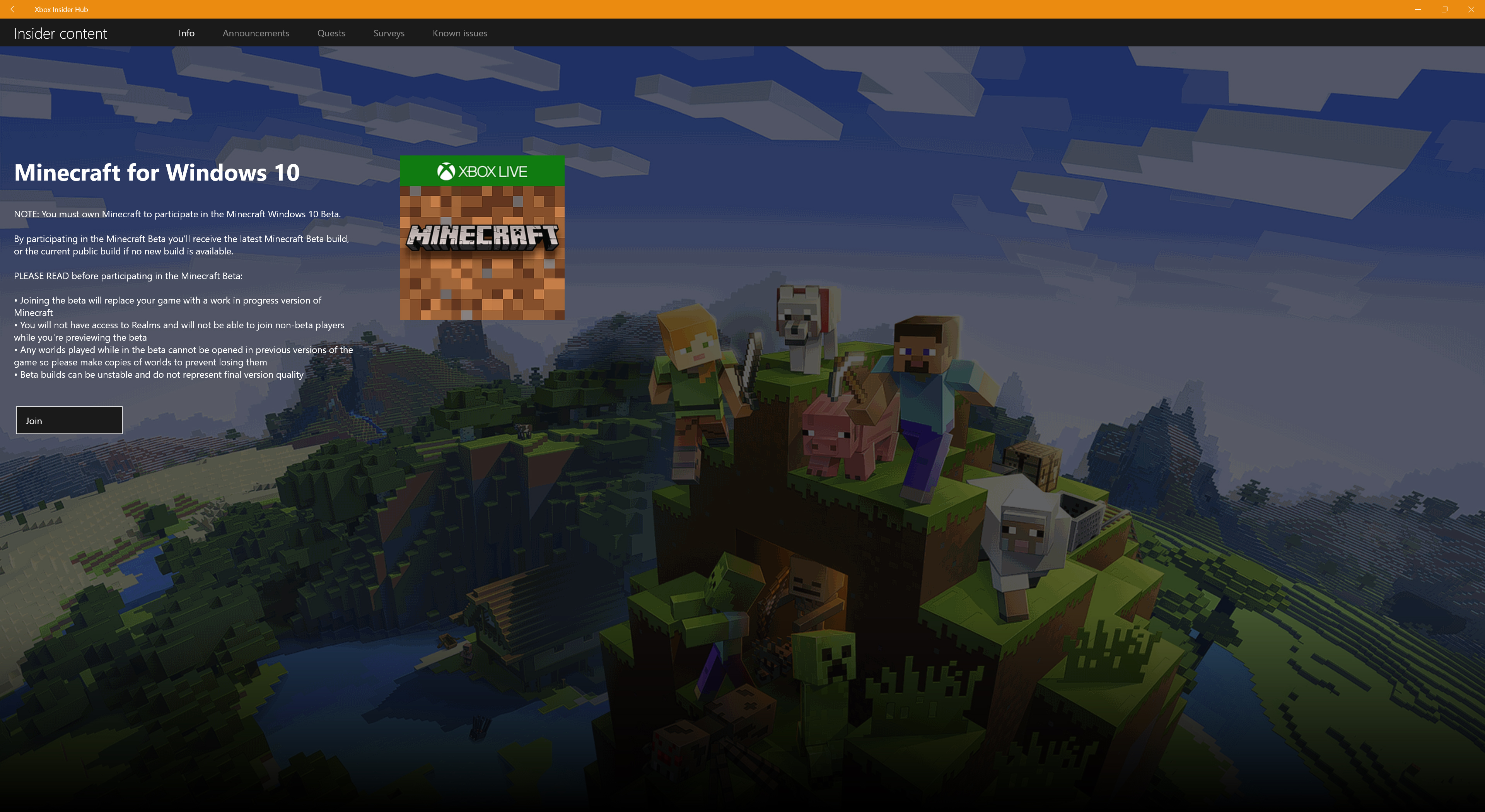 How to Download Minecraft Beta (1.5.01) on Windows 10, XBOX One