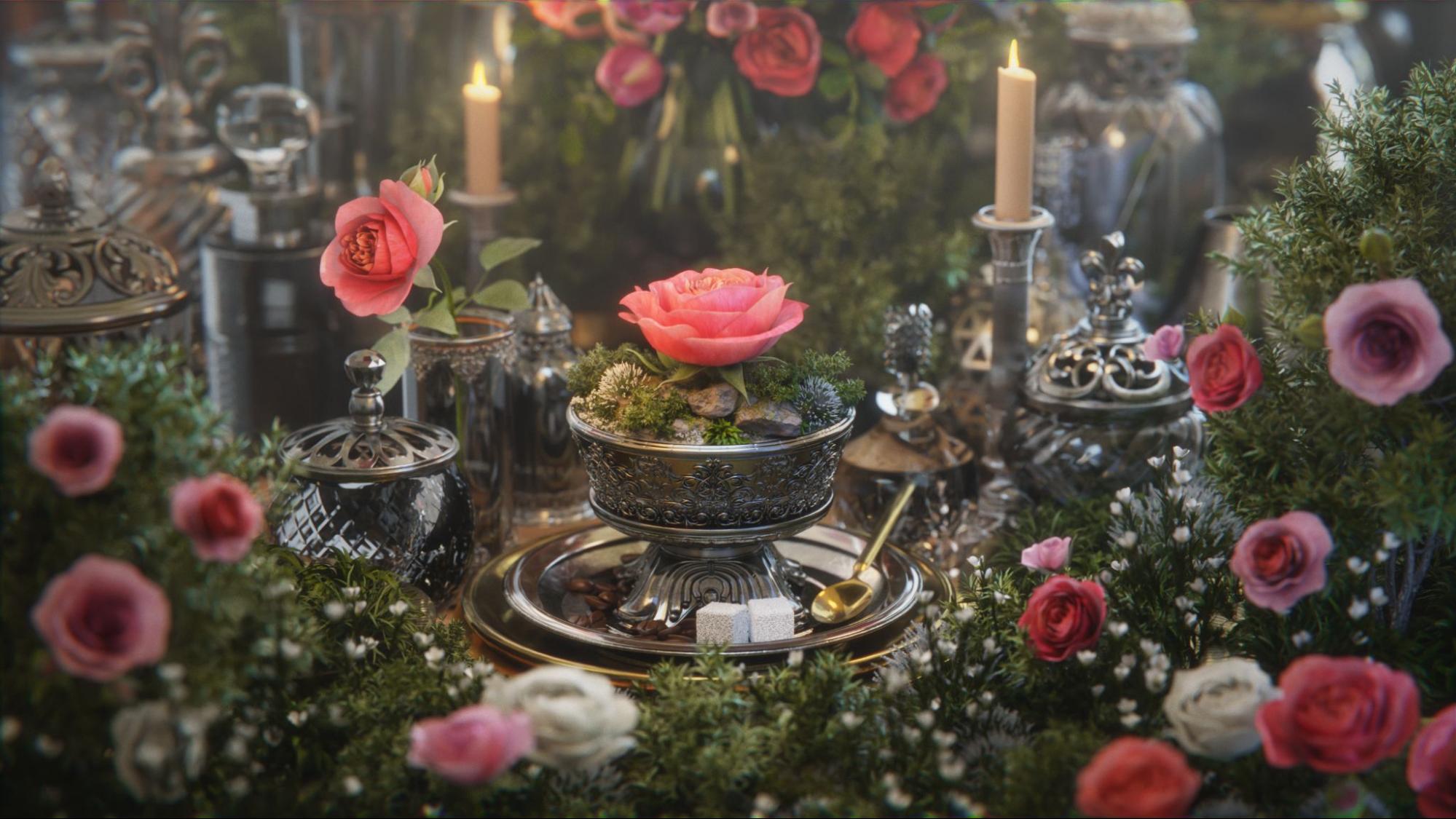 ArtStation - Blooming Flowers - CG Project