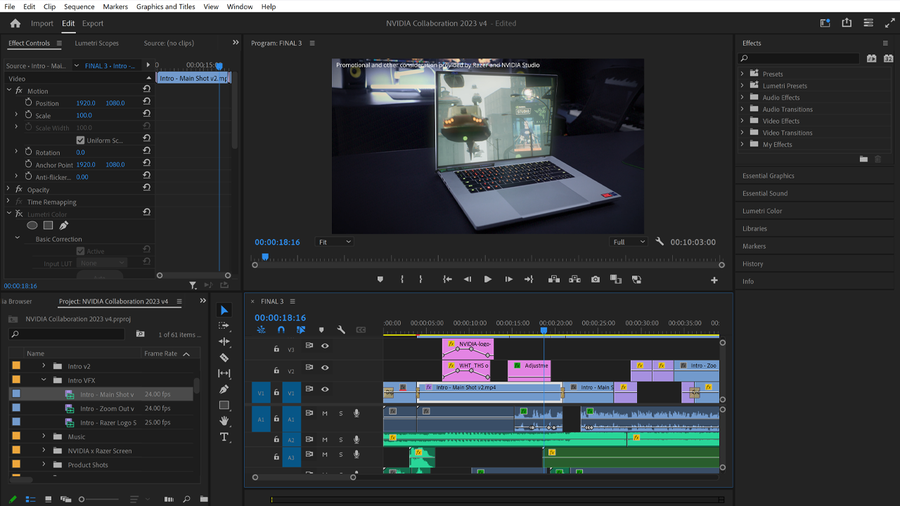 After Effects & Premiere Pro on Surface Pro 5 