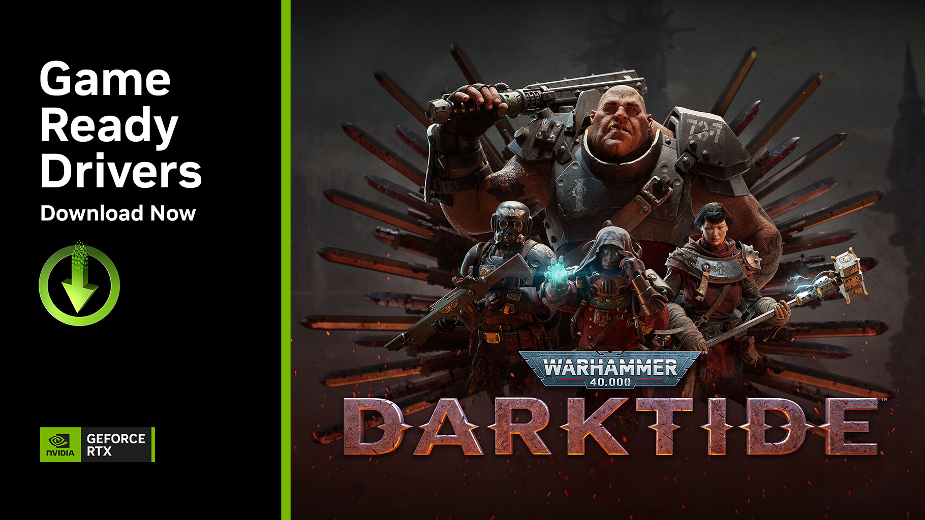 Warhammer 40,000: Darktide Out Now