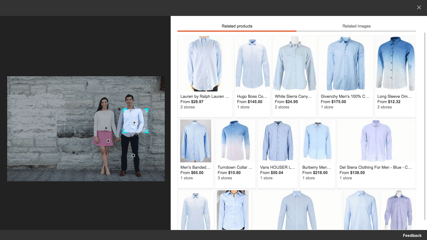 Bing: Dress Shirt Search