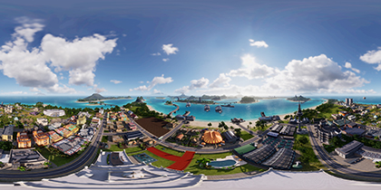 Tropico 6 NVIDIA Photo Mode in game photo 360 degree