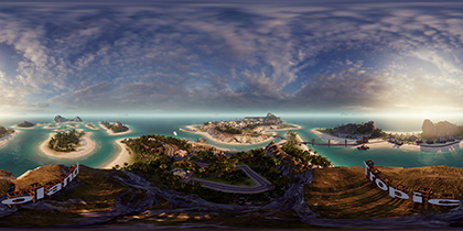 Tropico 6 NVIDIA Photo Mode in game photo 360 degree
