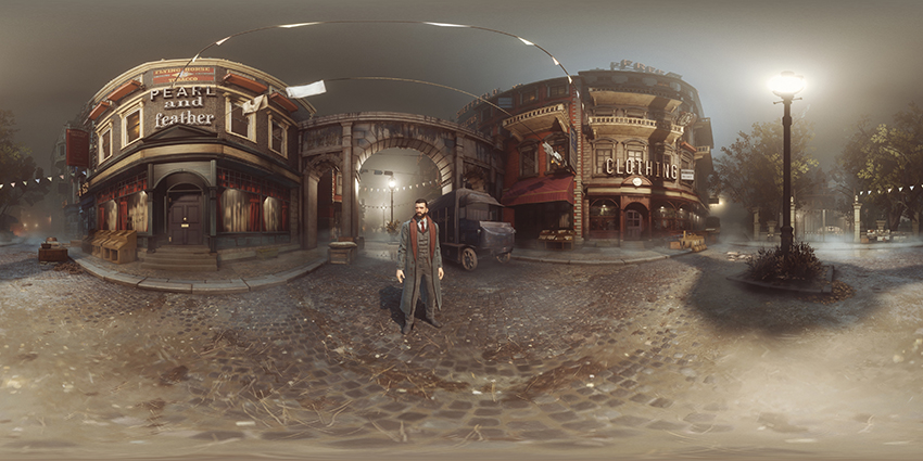 Vampyr NVIDIA Photo Mode in game photo 360 degree