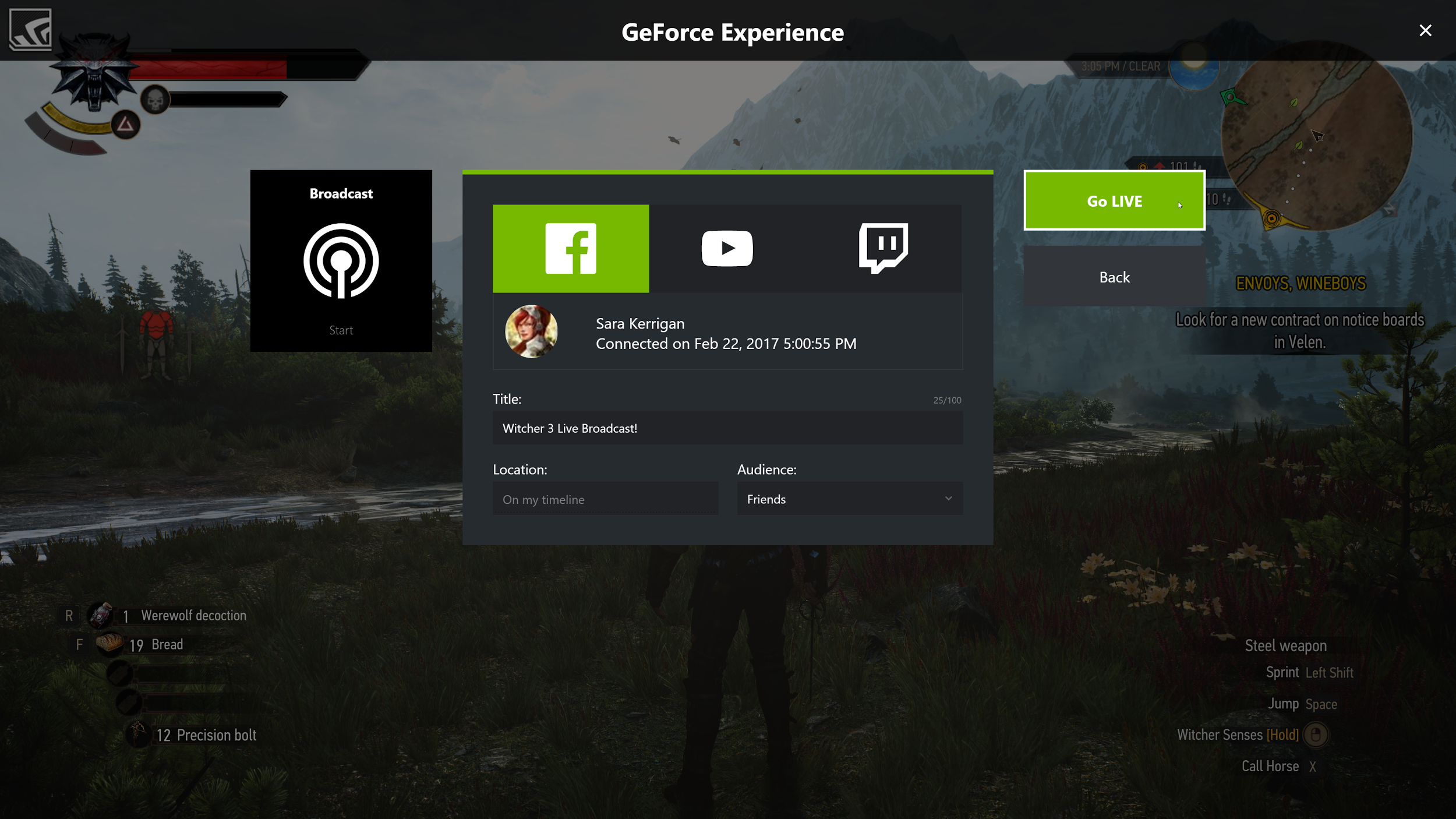 Geforce Experience Broadcasting Tutorial Geforce - roblox live stream with webcam youtube