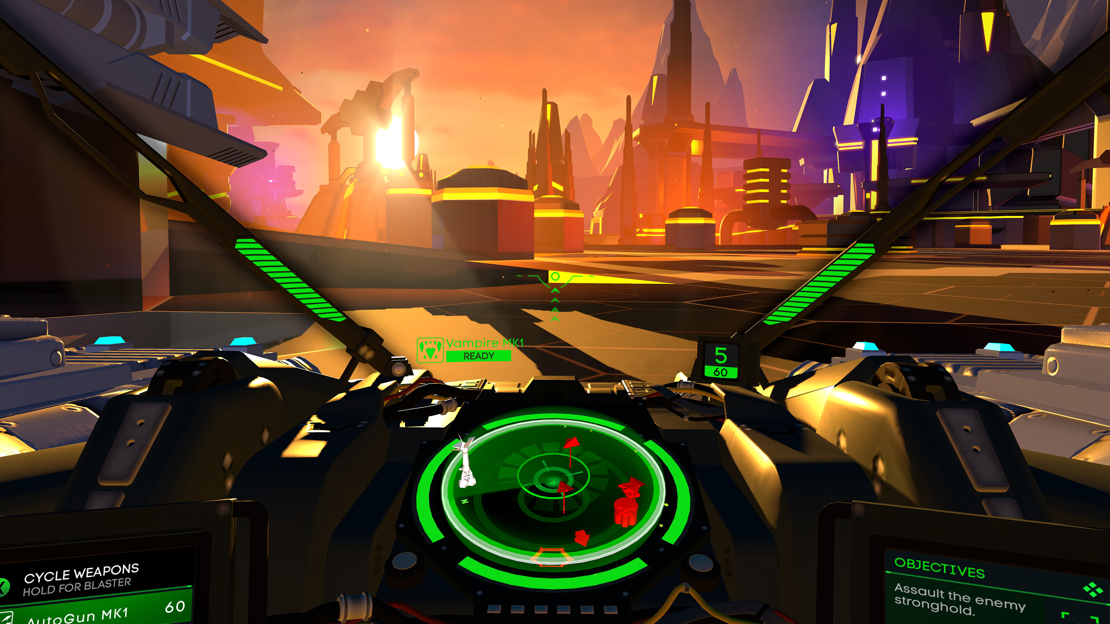 VR Spotlight A Coin Op Classic is Reimagined for VR in Battlezone