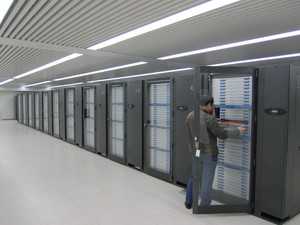 Tianhe-1A Supercomputer at the National Supercomputer Center in Tianjin
