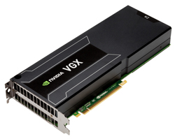 NVIDIA VGX K2 提供設計師、工程師隨時隨地透過任何裝置工作並同時擁有工作站級運算效能