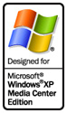 Designed for Microsoft Windows XP Media Center Edition