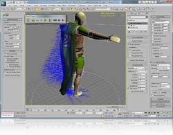 3ds Max with PhysX plug-in