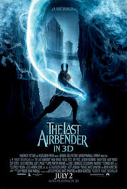 The Last Airbender in 3D' promotional poster
