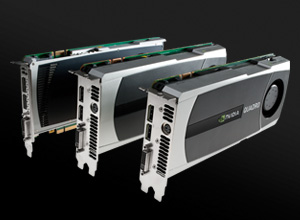 New NVIDIA professional graphics solutions family (Quadro 4000, 5000, and 6000)