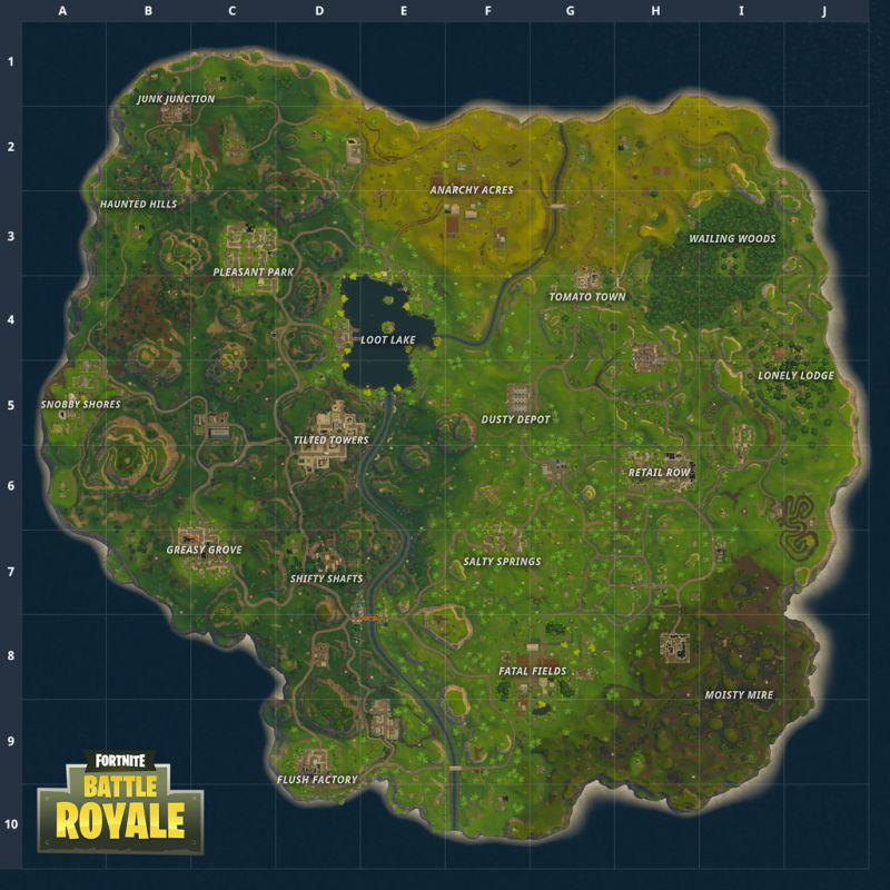 thanks to its popularity and tender loving care from the developers fortnite s battle royale has been consistently updated with features such as map - fond fortnite 800x800