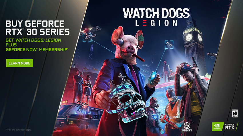 Watch Dogs: Legion  Official RTX Ray Tracing Trailer 