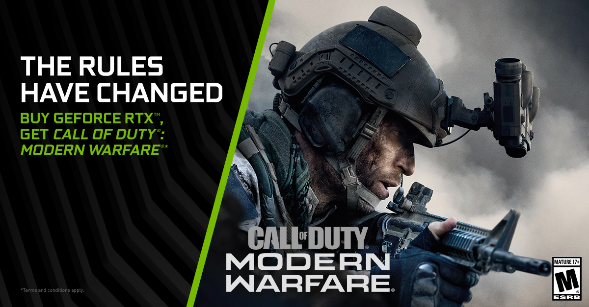 The GeForce RTX Call of Duty Modern Warfare Bundle Is Here