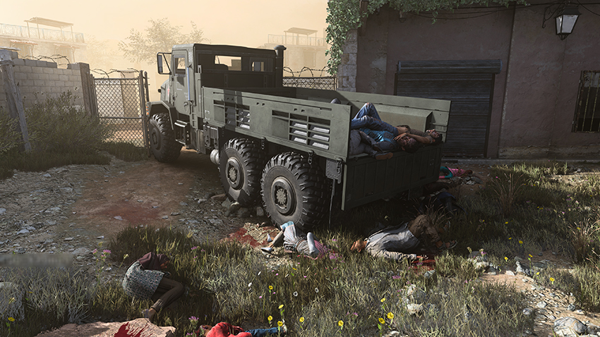 Call of Duty: Modern Warfare - Ambient Occlusion Interactive Comparison #001 - Both vs. Off