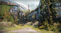 Destiny 2 - Ejemplo de detalle de vegetación a distancia #1 - Alta