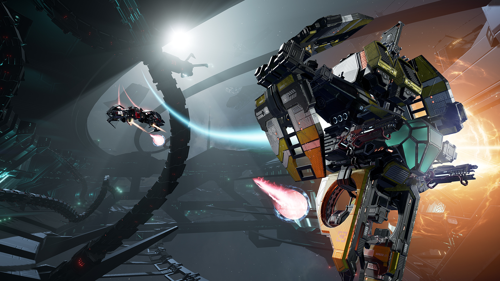 Eve Valkyrie Warzone が Ccp のマルチプレイヤー参加型の宇宙船アクションゲームをデスクトップで実現