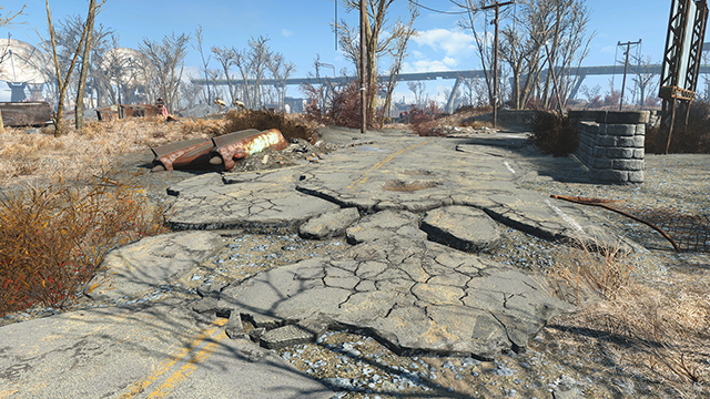 Fallout 4 - Anisotropic Filtering Interactive Comparison #001
