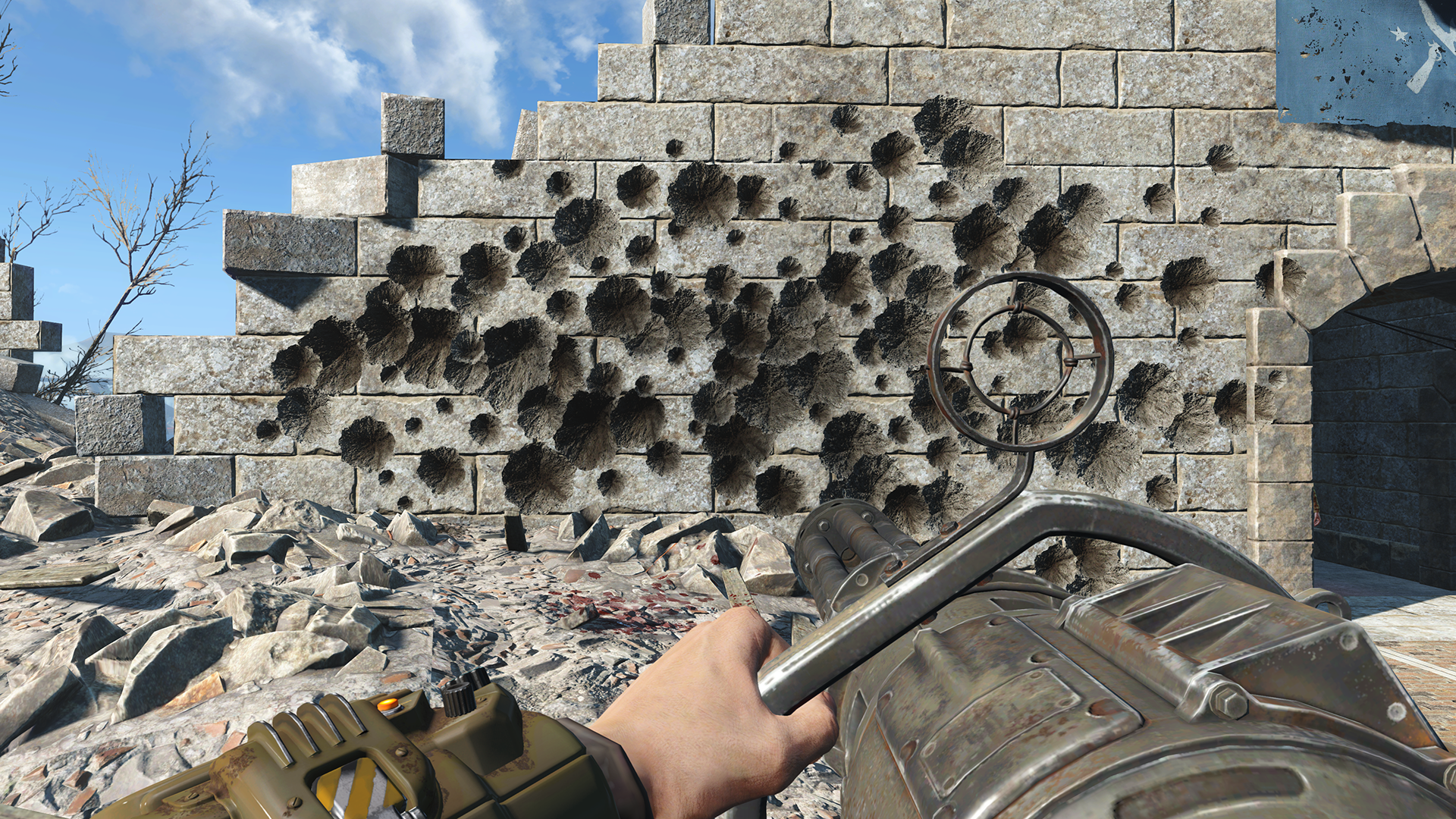 Fallout 4 long range bullet holes фото 82