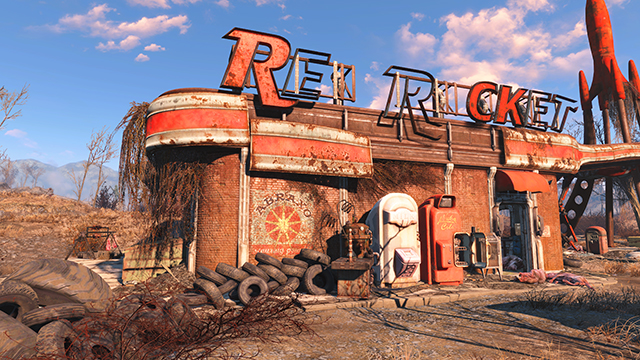 Fallout 4 - NVIDIA Dynamic Super Resolution Comparison