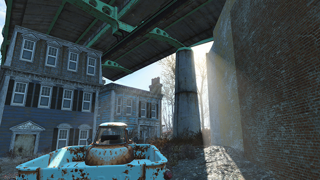 Fallout 4 - God Rays Quality Interactive Comparison #001