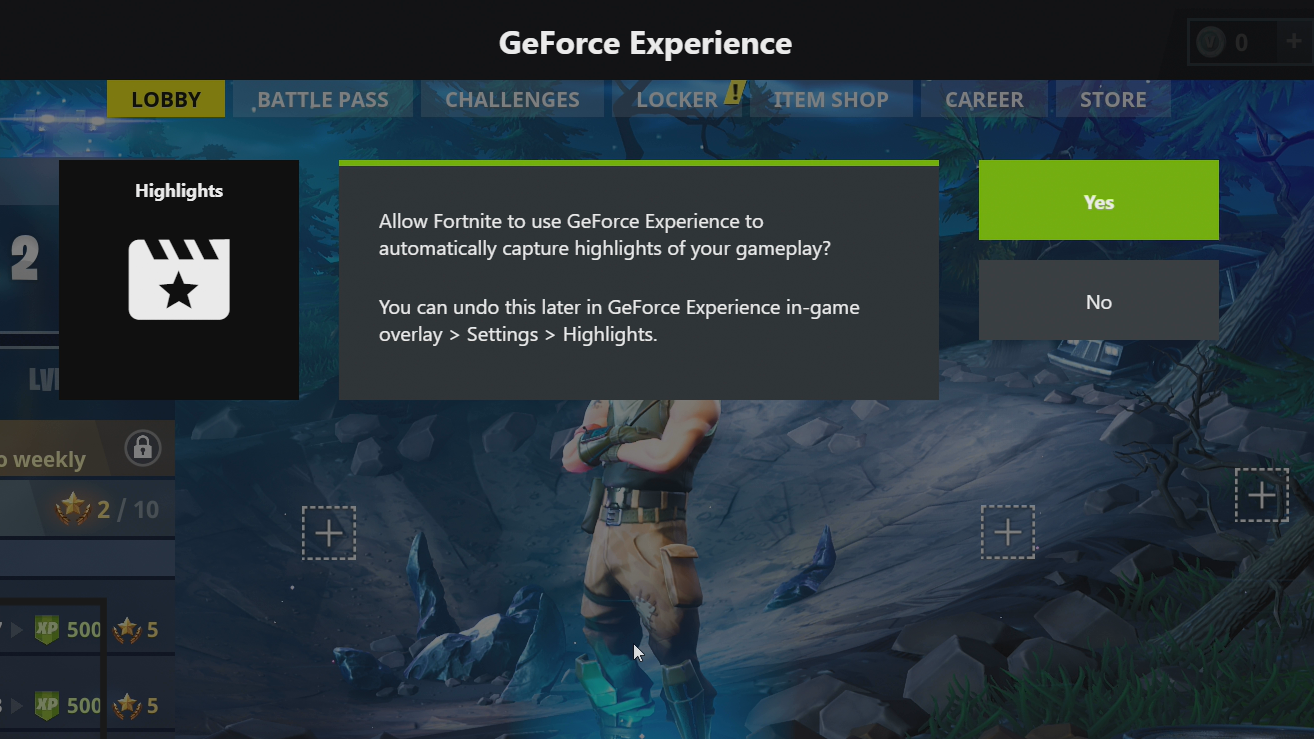 Fortnite Battle Royale How To Enable Nvidia Highlights Geforce