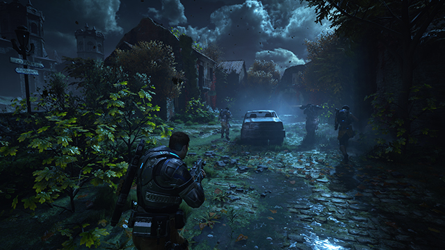 Gears of War 4 - Foliage Draw Distance Interactive Comparison #002 - Ultra vs. Low