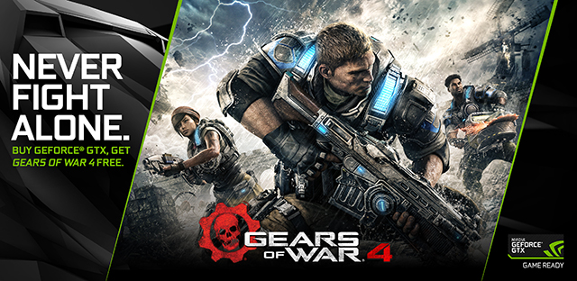 Gears of War 4 GeForce GTX Game Ready Bundle