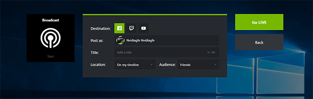 screen record with geforce experience